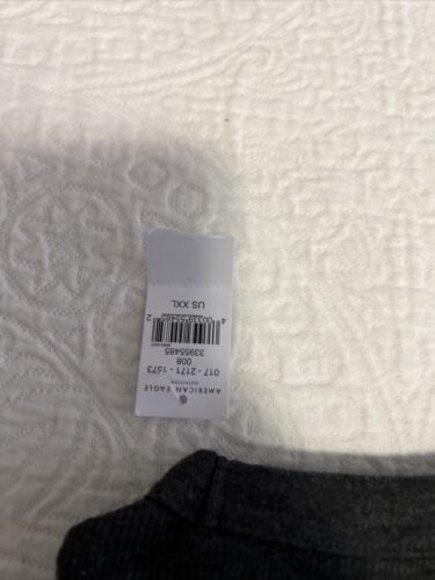 American Eagle AE Super Soft Long Sleeved Thermal Shirt, Charcoal Heather-XXL - Picture 5 of 5